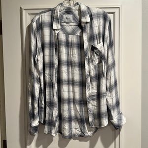 Rials Button Up Plaid Shirt size small